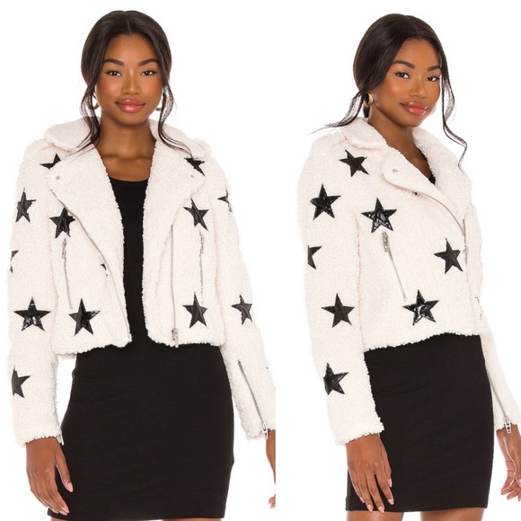 Blank NYC Jackets & Blazers - REVOLVE BLANK NYC faux fur moto jacket